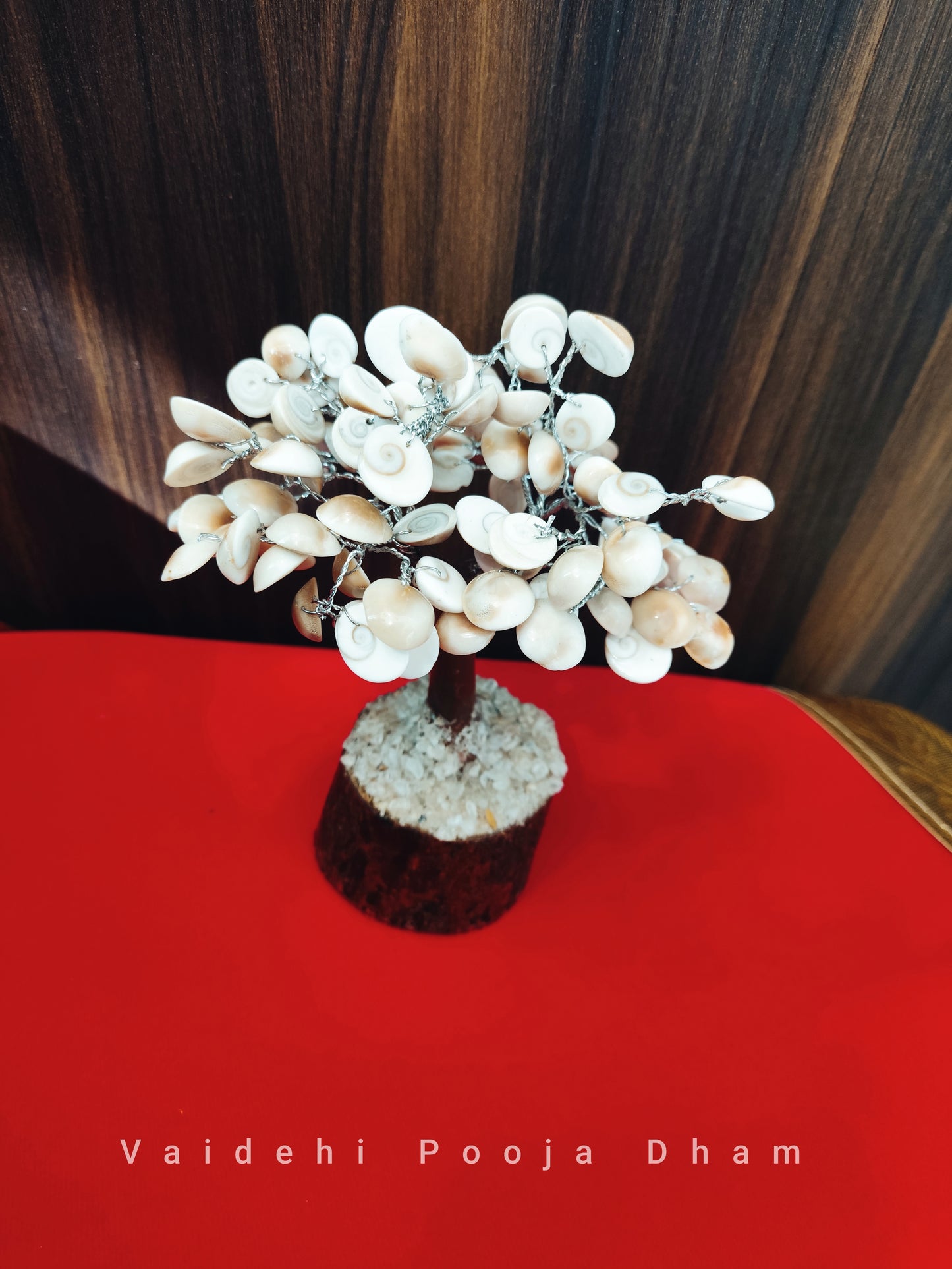 Gomti Chakra Tree- For Goddess Lakshmi & Vastu Imbalance (Original 100 Beads)