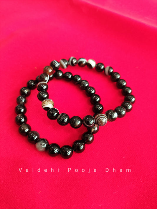 Sulemani Hakeek (Black Agate)- For Protection Against Negativity.