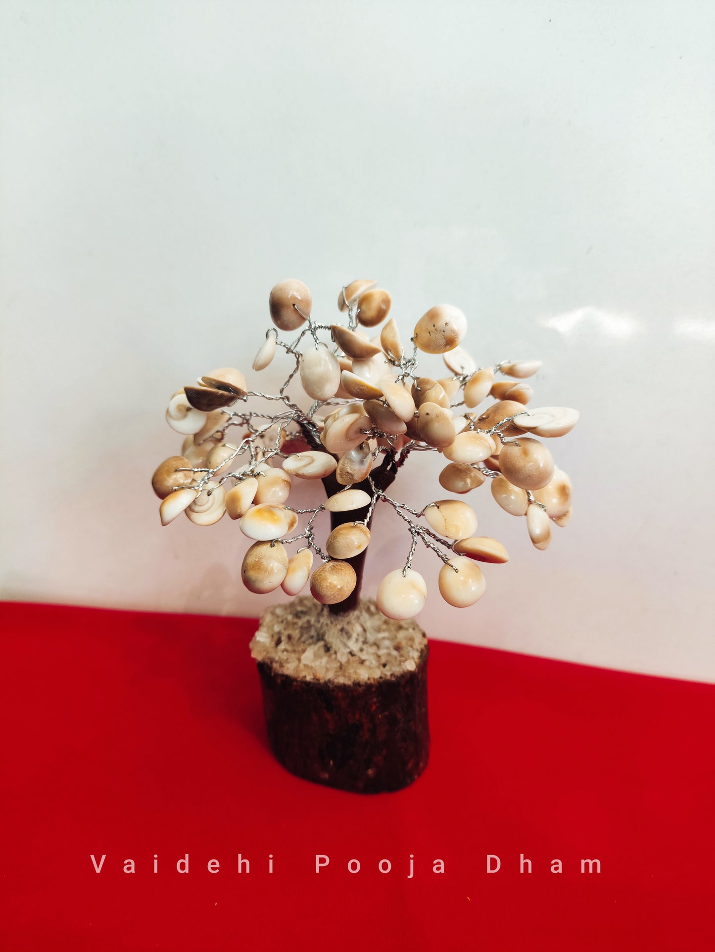 Gomti Chakra Tree- For Goddess Lakshmi & Vastu Imbalance (Original 100 Beads)