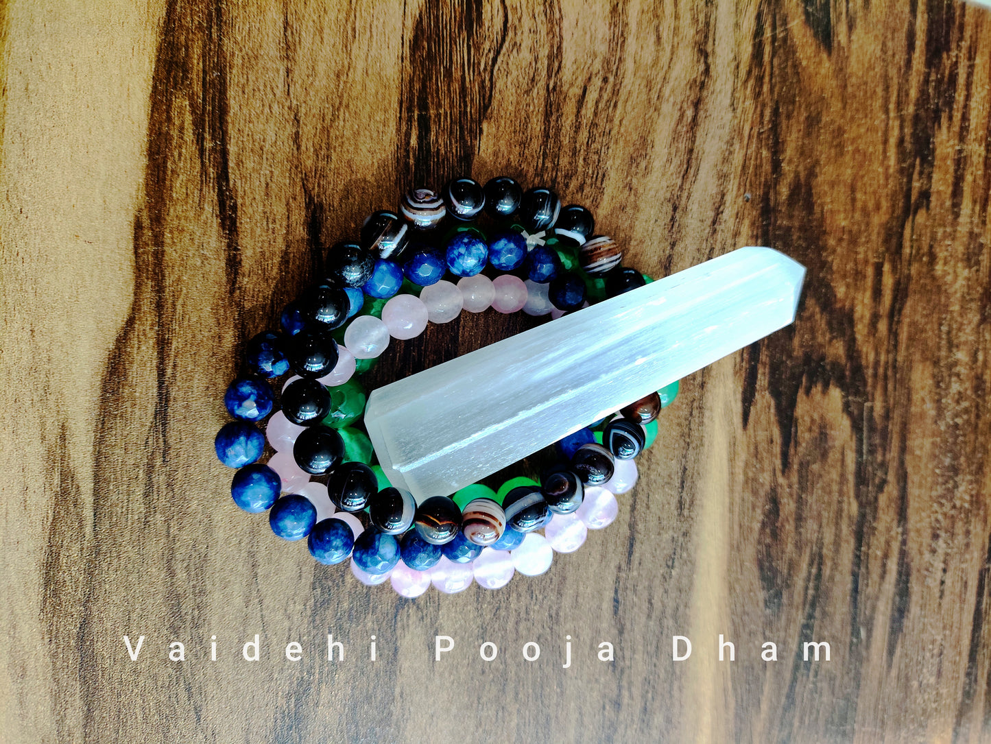 Selenite Pointed Pencil – A Powerful Energy Tool