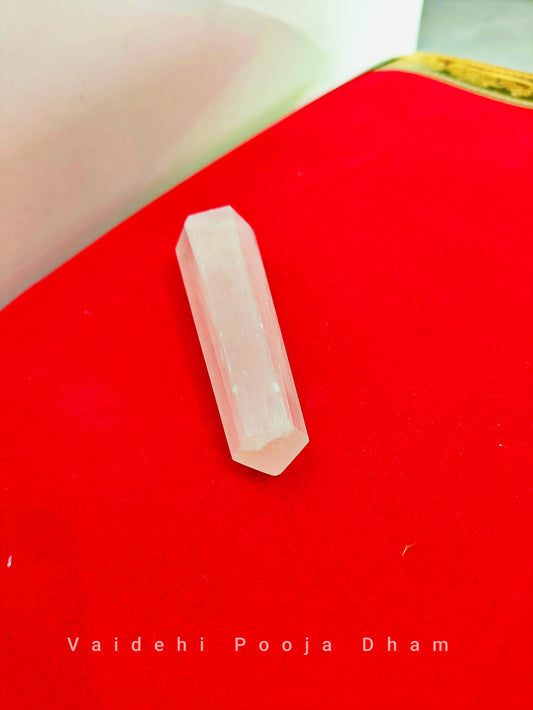 Selenite Pointed Pencil – A Powerful Energy Tool