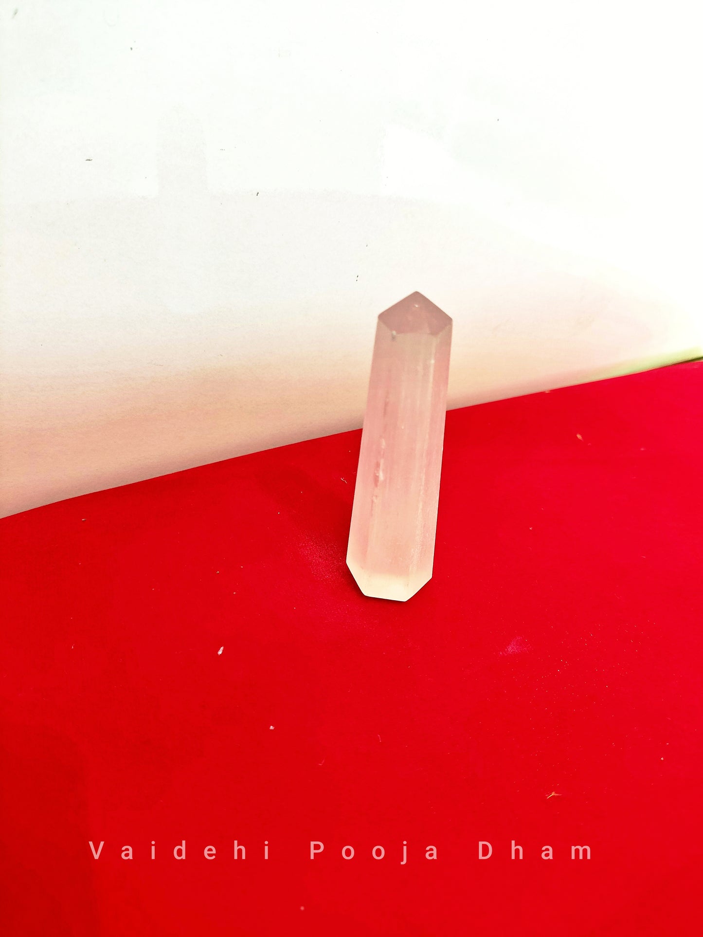 Selenite Pointed Pencil – A Powerful Energy Tool